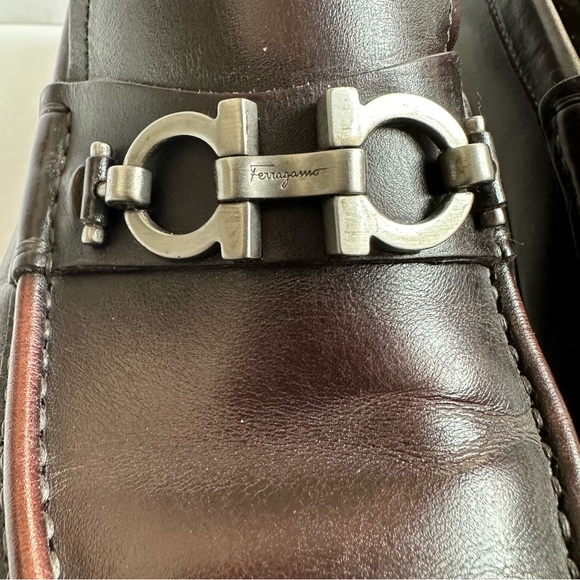 Salvatore Ferragamo Men’s Moccasin with Gancini Ornament 8.5 - Picture 8 of 16